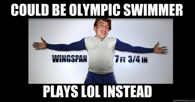 Could be Olympic Swimmer Plays LoL Instead - Could be Olympic Swimmer Plays LoL Instead  Mitchell Phelps