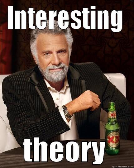 INTERESTING THEORY The Most Interesting Man In The World