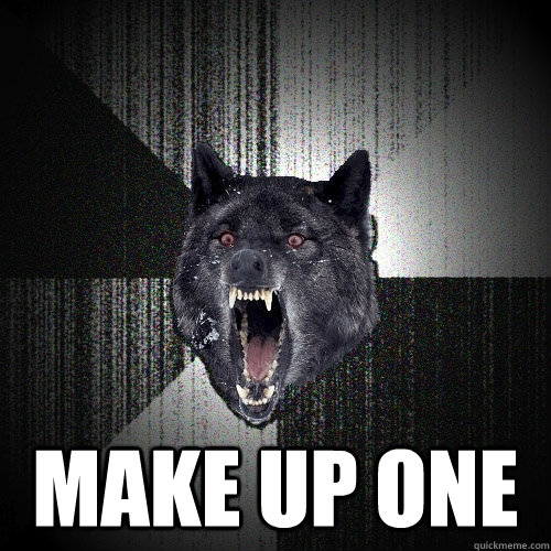  MAKE UP ONE  Insanity Wolf