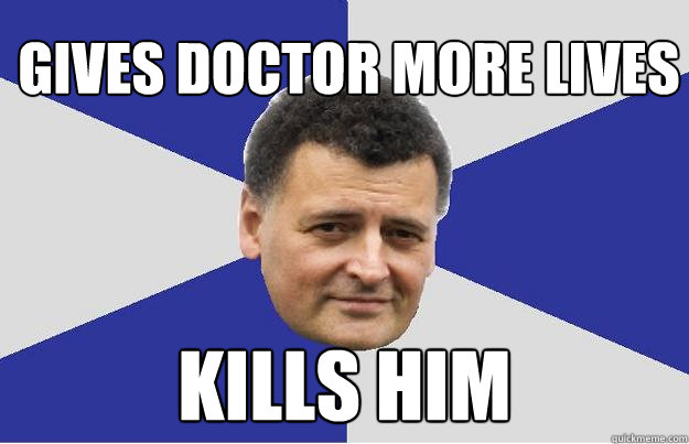 Gives doctor more lives Kills him  