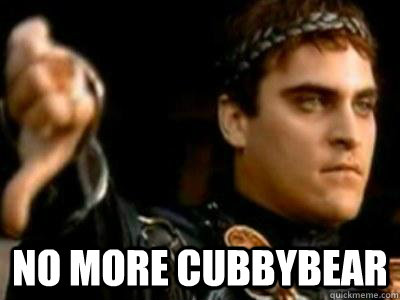  NO MORE CUBBYBEAR  Downvoting Roman