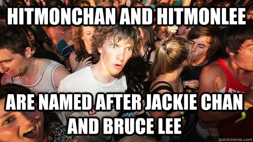 HITMONCHAN AND HITMONLEE ARE NAMED AFTER JACKIE CHAN AND BRUCE LEE   Sudden Clarity Clarence
