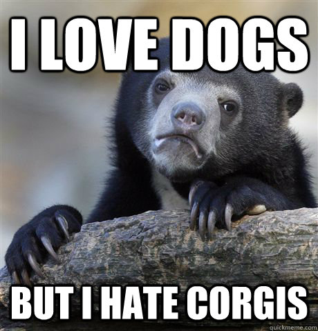 I hate corgis 2025