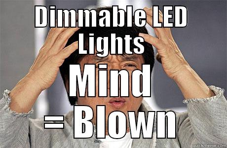 LED can blow your mind - DIMMABLE LED LIGHTS MIND = BLOWN EPIC JACKIE CHAN