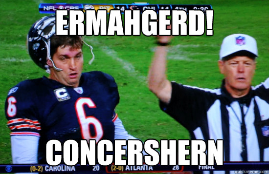 ERMAHGERD! concershern  Jay Cutler Doritos