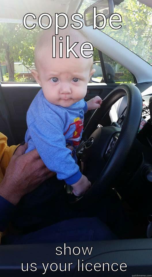 COPS BE LIKE SHOW US YOUR LICENCE Misc