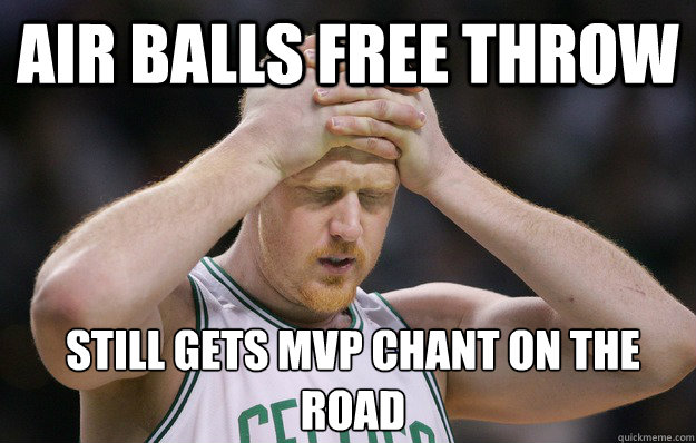 air balls free throw still gets mvp chant on the road - air balls free throw still gets mvp chant on the road  Misc