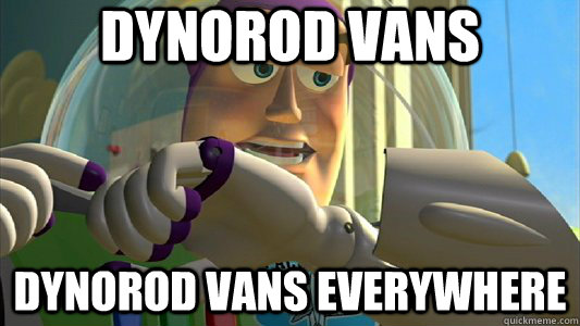 DYNOROD VANS DYNOROD VANS EVERYWHERE  Buzz Lightyear
