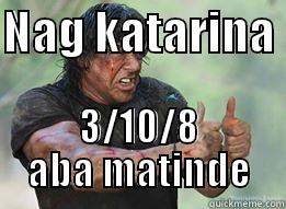 NAG KATARINA  3/10/8 ABA MATINDE Misc
