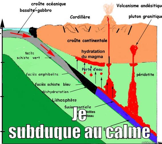  JE SUBDUQUE AU CALME Misc
