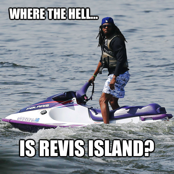 Where the hell... Is revis island? - Where the hell... Is revis island?  Sherman searching for revis island