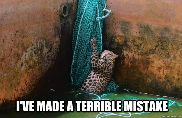 I'VE MADE A TERRIBLE MISTAKE - I'VE MADE A TERRIBLE MISTAKE  TERRIBLE MISTAKE