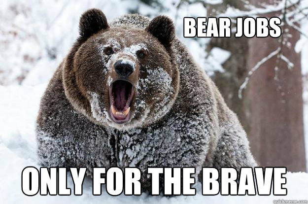 bear jobs only for the brave  Dubstep Bear
