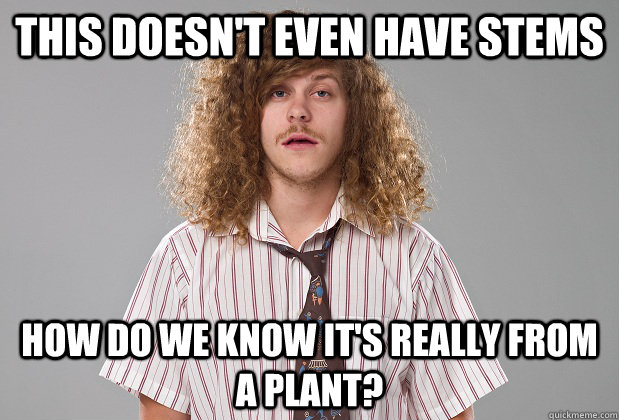 This Doesn't Even Have Stems How Do We Know It's Really From A Plant? - This Doesn't Even Have Stems How Do We Know It's Really From A Plant?  Misc