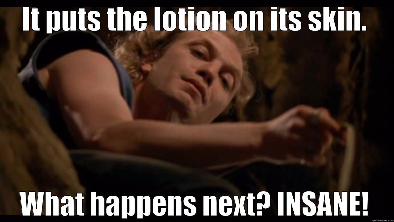 IT PUTS THE LOTION ON ITS SKIN. WHAT HAPPENS NEXT? INSANE! Misc