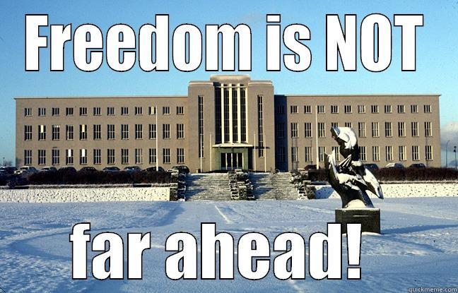 FREEDOM IS NOT FAR AHEAD!  Misc