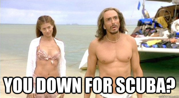  you down for scuba? -  you down for scuba?  Down For Scuba