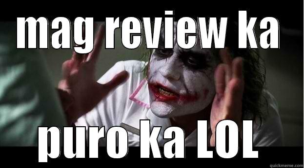 MAG REVIEW KA PURO KA LOL Joker Mind Loss
