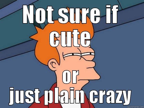 My reply to this shit - NOT SURE IF CUTE OR JUST PLAIN CRAZY Futurama Fry