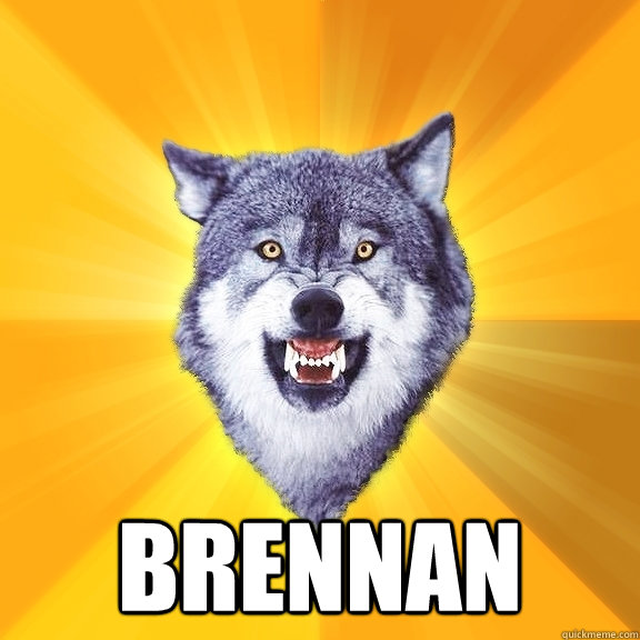  brennan  Courage Wolf