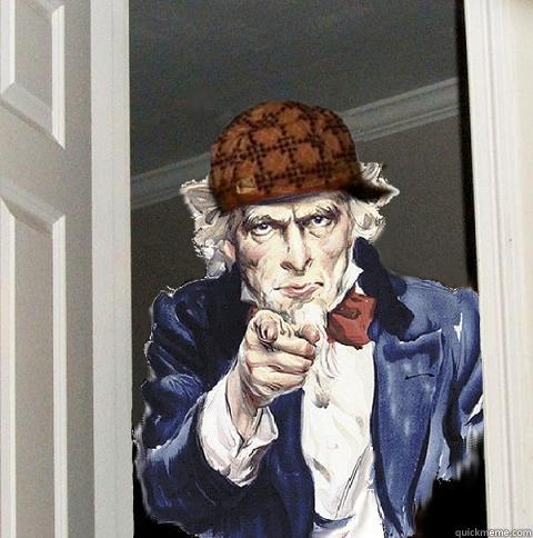  THE FUTURE OF BLOGGING DEPENDS UPON YOU... Scumbag Uncle Sam