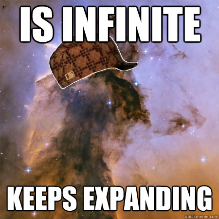 IS INFINITE keeps expanding  