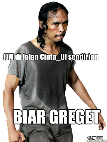 BIAR GREGET JJM di Jalan Cinta_UI sendirian @Ryulians - BIAR GREGET JJM di Jalan Cinta_UI sendirian @Ryulians  Misc