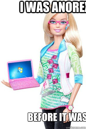 i was anorexic before it was cool - i was anorexic before it was cool  hipster barbie