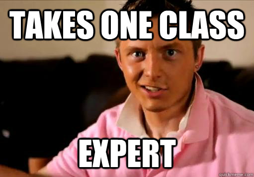 Takes one class Expert - Takes one class Expert  Rising 3L