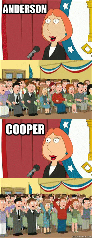 Anderson Cooper - Anderson Cooper  Mayor Lois