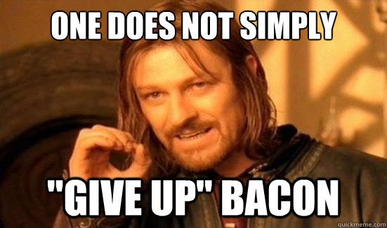 One Does Not Simply 