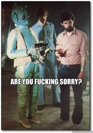 ARE YOU FUCKING SORRY? - ARE YOU FUCKING SORRY?  Lucas isnt sorry.