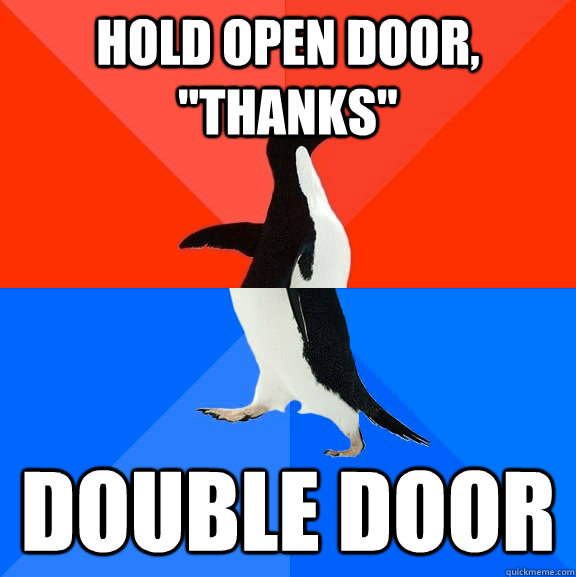 hold open door, 