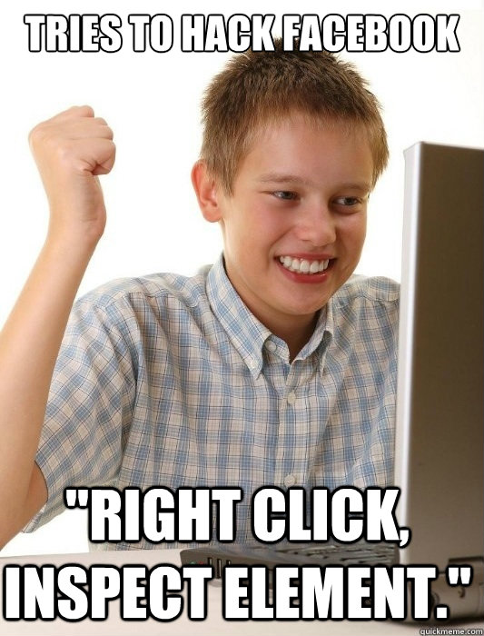 Tries to hack Facebook 
