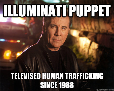 Illuminati Puppet Televised Human Trafficking Since 1988 - Illuminati Puppet Televised Human Trafficking Since 1988  John Walsh
