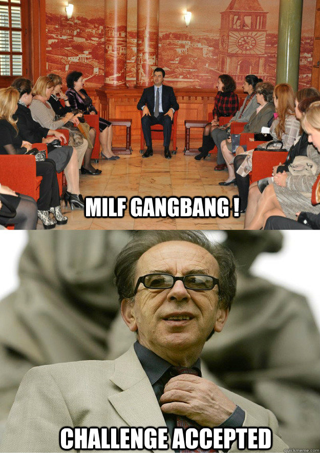 milf gangbang ! challenge accepted - milf gangbang ! challenge accepted  Misc