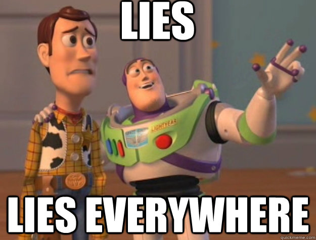 Lies Lies everywhere  Buzz Lightyear