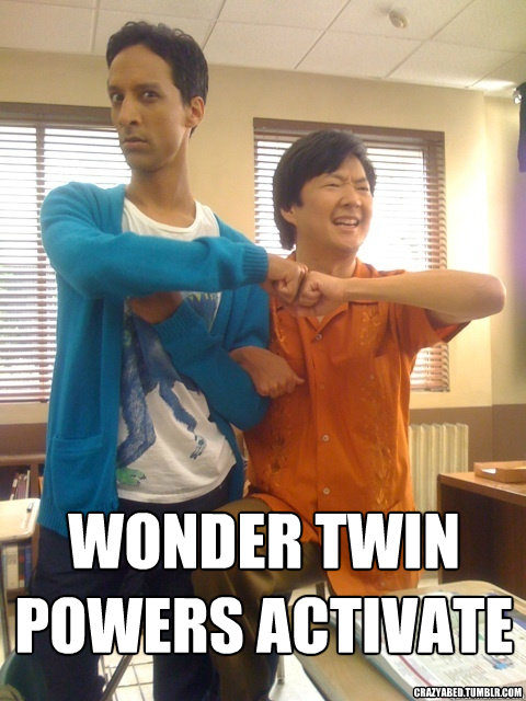 WONDER TWIN POWERS ACTIVATE crazyabed.tumblr.com - WONDER TWIN POWERS ACTIVATE crazyabed.tumblr.com  Misc