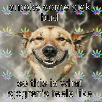 sjogren's dog - SMOKE SOME SICK BUD SO THIS IS WHAT SJOGREN'S FEELS LIKE Stoner Dog