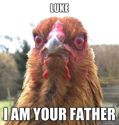 luke i am your father - luke i am your father  RageChicken