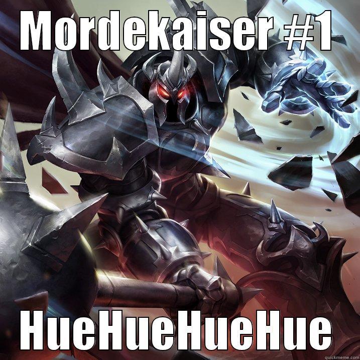 Mordekaiser's tier - MORDEKAISER #1 HUEHUEHUEHUE Misc