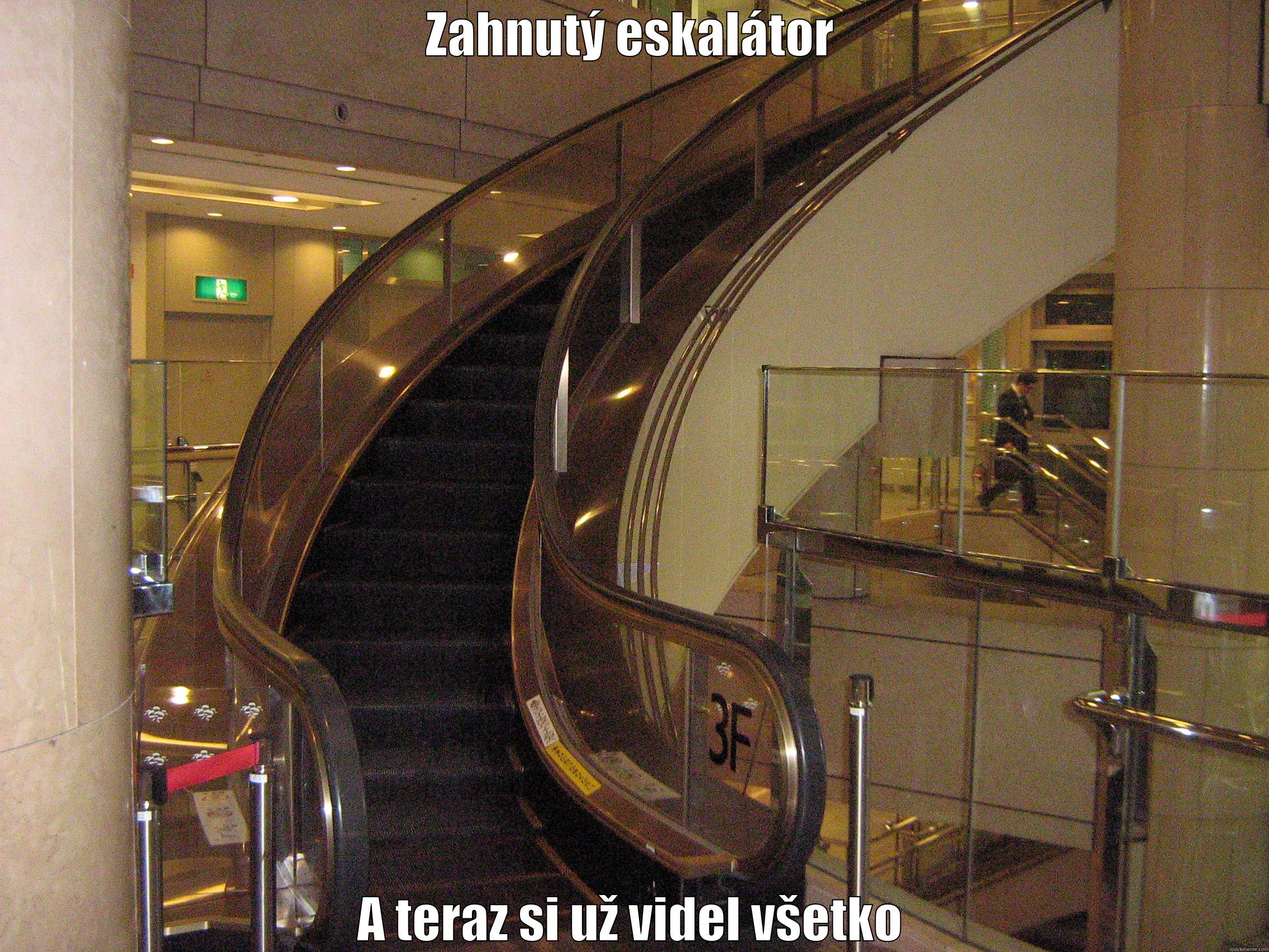 ZAHNUTÝ ESKALÁTOR A TERAZ SI UŽ VIDEL VŠETKO Misc