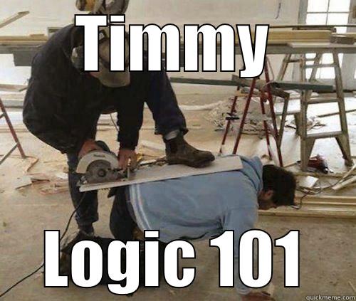 TIMMY LOGIC 101 Misc