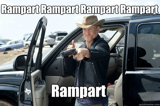 Rampart Rampart Rampart Rampart Rampart  I Dont Think Hes Bluffing