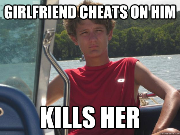 Girlfriend cheats on him kills her - Girlfriend cheats on him kills her  Trevor Young Swag