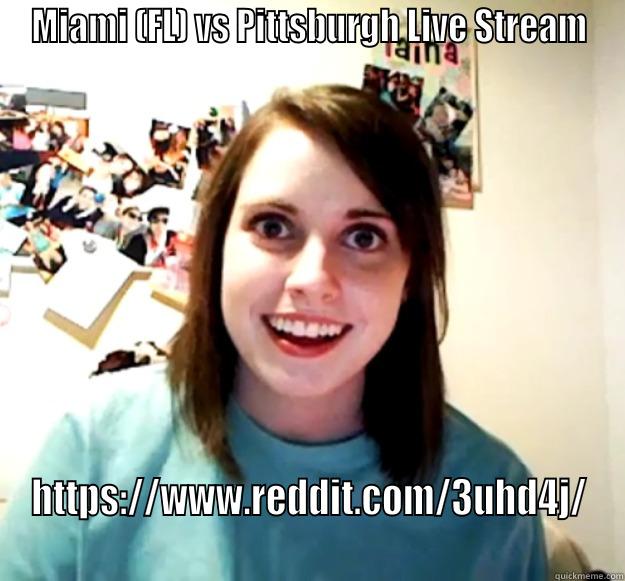 Pitt vs Miami (FL) Live Stream | FBStreams