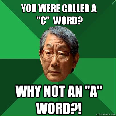 you were called a
 