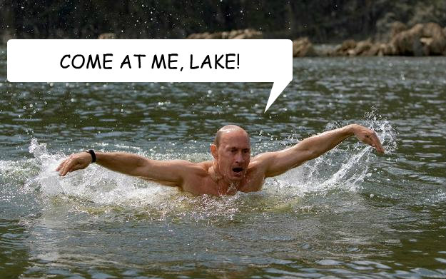 Putin swimming memes | quickmeme