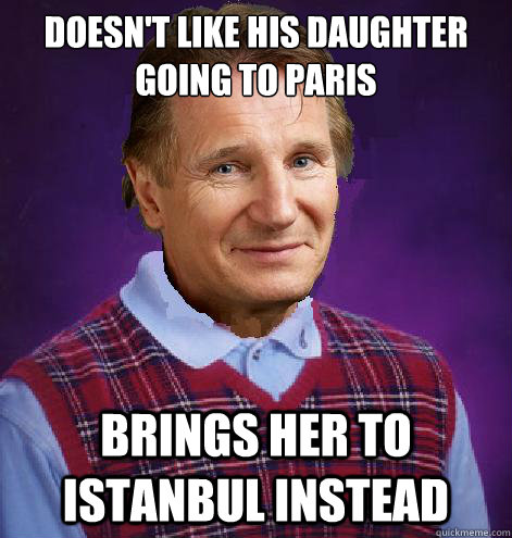 Doesn't like his daughter going to paris brings her to istanbul instead  
