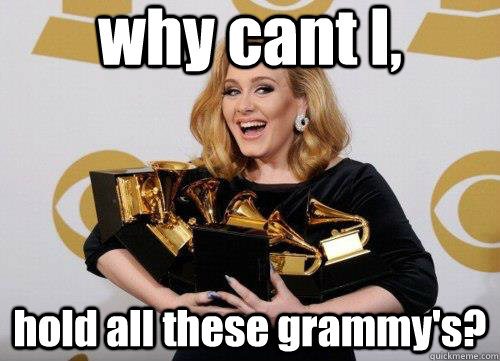 why cant I, hold all these grammy's? - why cant I, hold all these grammy's?  Misc
